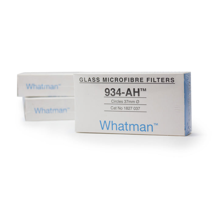 Cytiva's Whatman™ 1827-037 Grade 934-AH Glass Fiber Filter Paper (Pack of 100)