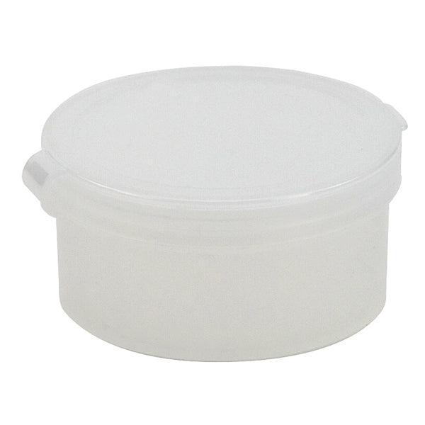Container w Hinged Lid, PE