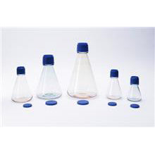 Erlenmeyer Flasks, PC with PP Screw Closure, Sterile - without Baffle