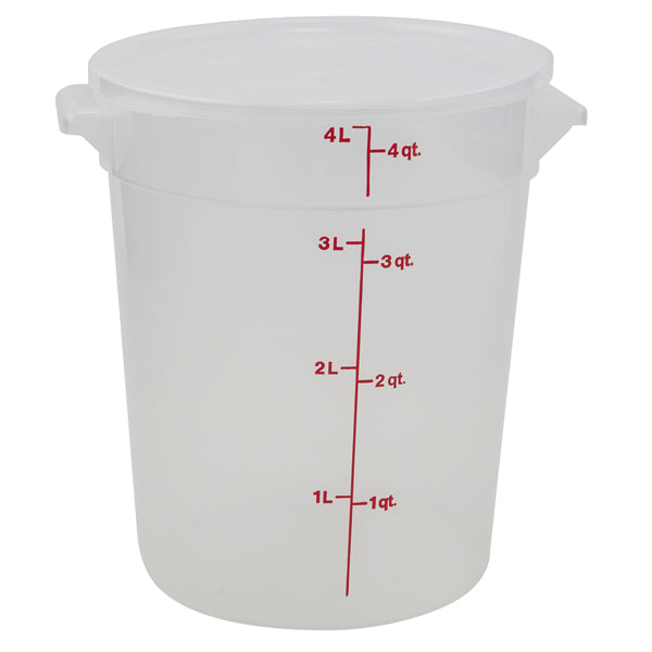 Round Containers with Lids, PP