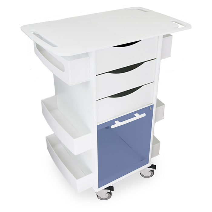 Core DX Cart With Extended 29" Top and Blue Door