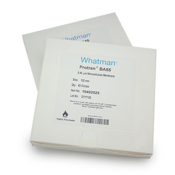 Cytiva's Whatman™ 10402525 Protran™ BA85 Nitrocellulose Blotting Membrane Filter (Box of 50)