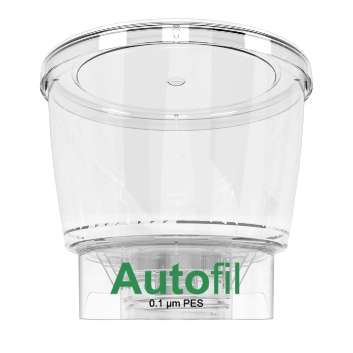 24/case 500ml Autofil® .1μm High Flow PES Bottle Top Filter, Funnel Only