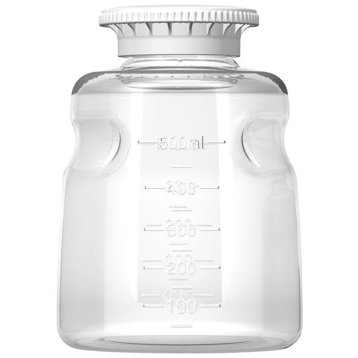 Media Bottle, 500 ml, PS, Non-Sterile