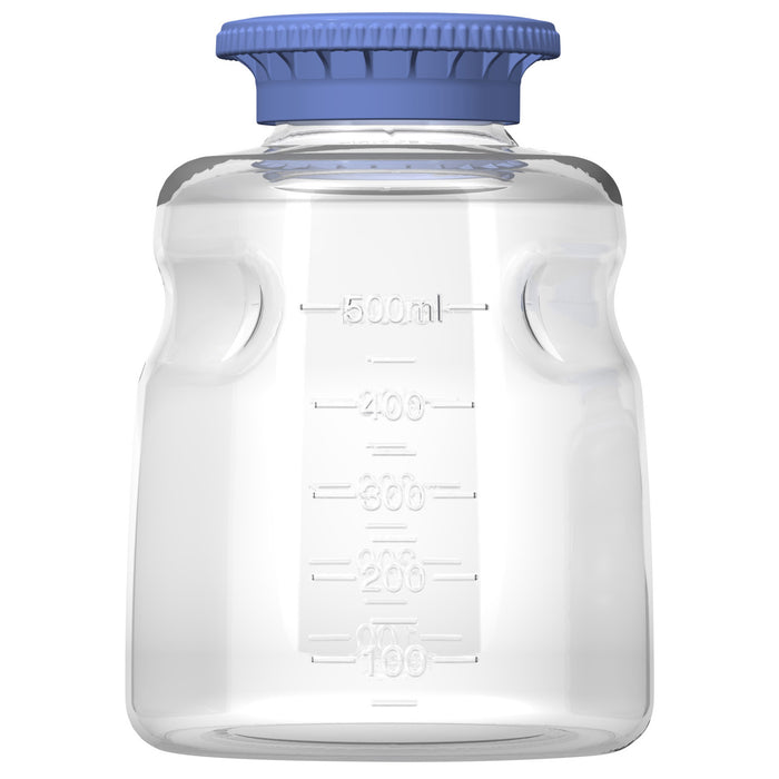 500ml PC SECUREgrasp® Media Bottle, Sterile