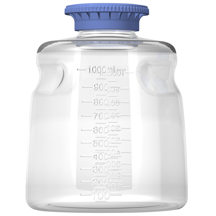 1000ml PC SECUREgrasp® Media Bottle, Sterile