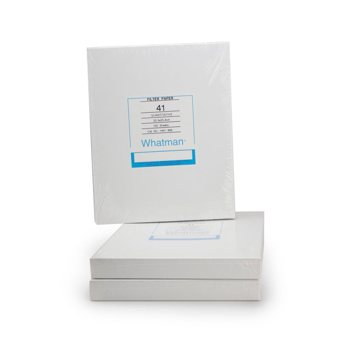 Cytiva's Whatman™ 1441-866 Ashless Grade 41 Quantitative Filter Paper Sheet (Pack of 100)