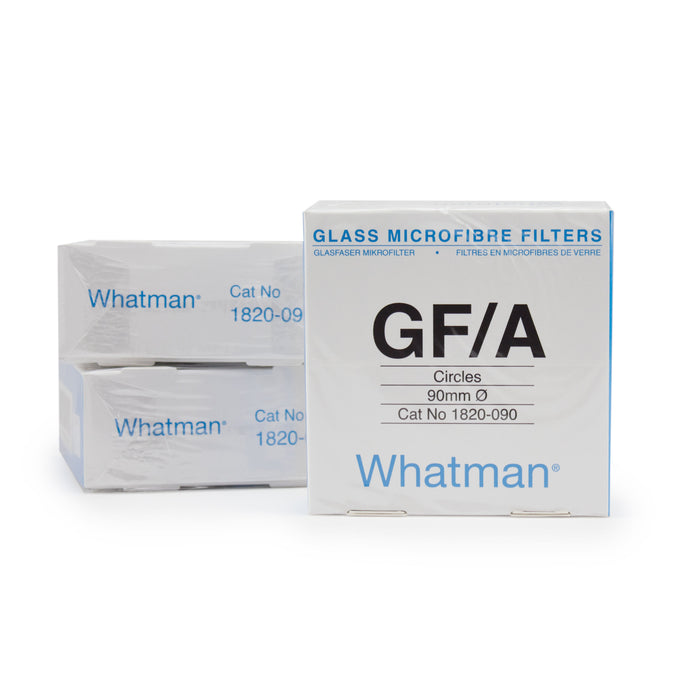 Cytiva’s Whatman™ 1820-090 GF/A Glass Microfiber Filters, 1.6um, 9.0cm; 100/Box