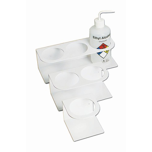 White ABS Bottle Holders in 8 Sizes