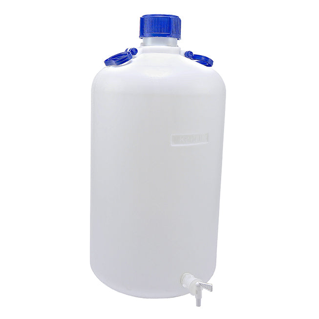 HDPE Carboys with Spigots, Heavy Walled, Narrow Mouths