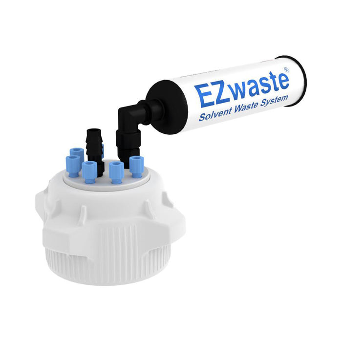 EZwaste System, 83mm Cap, 6x 1/8" OD Tubing, 1 HB & Filter