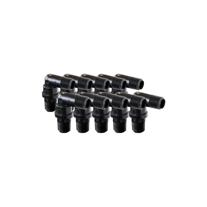 EZwaste Replacement Fittings, 1/4" OD, 4/pk