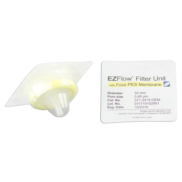 EZFlow® Sterile Syringe Filter, PES, 100/pack