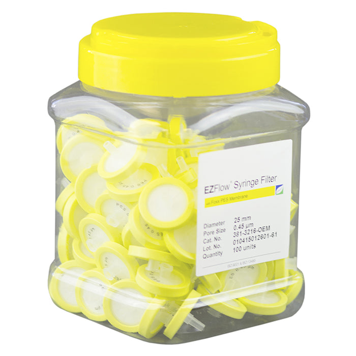 EZFlow® Syringe Filter, PES, 100/pack