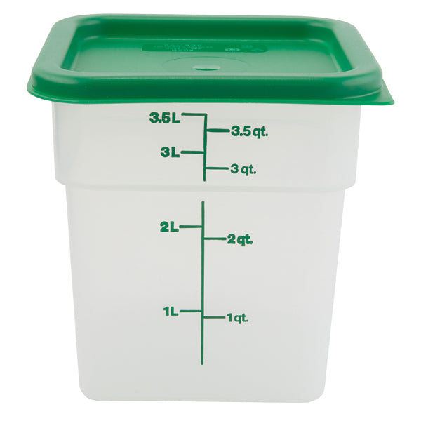 Container Square w Lid, PP
