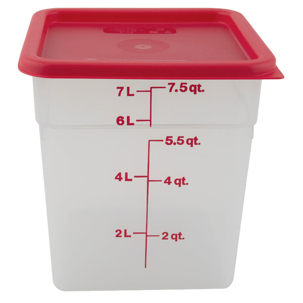 Container Square w Lid, PP