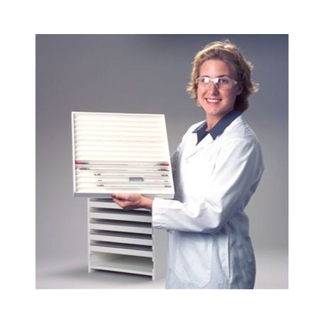 30-Column HPLC Storage Cabinet with Acrylic Doors