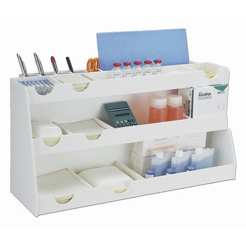 Workstation Deluxe BenchBooster White PVC