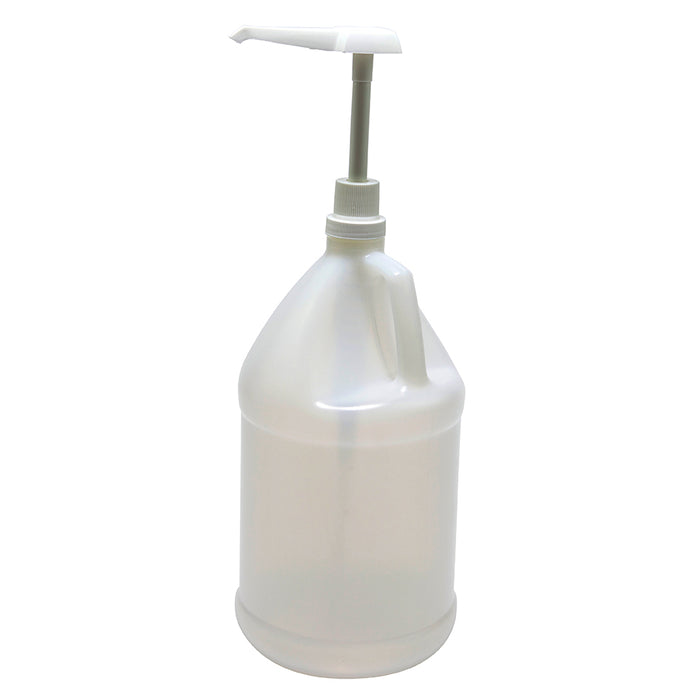 Pump Style Liquid Dispensing Jug with Plunger