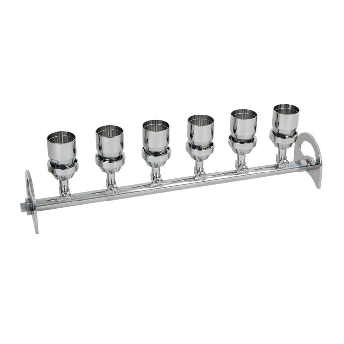 BioVac 631, 6-Places Stainless Steel Manifold-Includes Six (6) 100ml Funnels