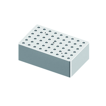 HB120-S: Block, used for 0.2mL tubes, 54 holes