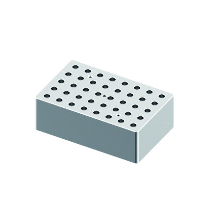 HB120-S: Block, used for 0.5mL tubes, 40 holes