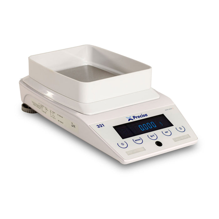 Intelligent Precisa Laboratory Superior Top Loading Balance, 1220g x .001g, 5.3" x 5.3" Pan Size